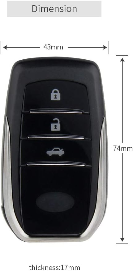 EASYGUARD EC002-T2 PKE car Alarm System keyless Entry auto Start Starter Push Start Button Password keypad Rolling Code