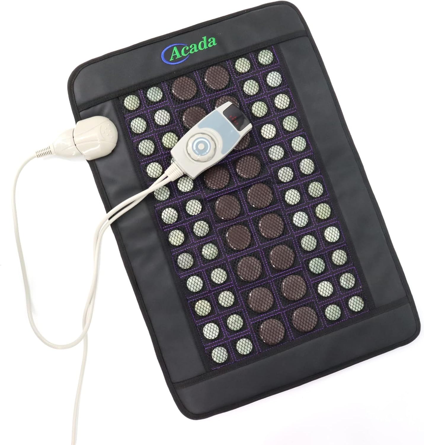 Acada Far Infrared Heating Pad - Jade Tourmaline Hot Stone Pad - Infrared Heating Pad (31x21)