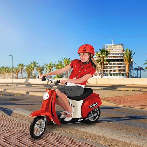 Razor Pocket Mod Miniature Euro 24V Electric Kids Ride On Retro Scooter
