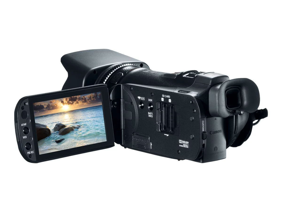 Canon VIXIA HF G20 - Camcorder - 1080p - 2.37 MP - 10x optical zoom - flash 32 GB - flash card