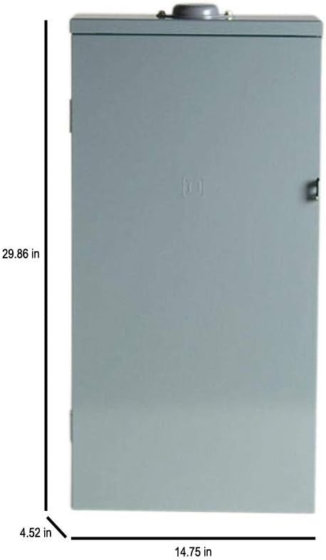 SCHNEIDER ELECTRIC QO1816M200FTRB LD Center Qo MB 240V 200-Amp 1-Phase 8SP Nema-3R' SW, Fusible 240V 1200A 2P Nema3R Neutral