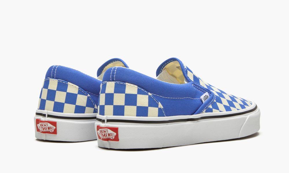 Vans Classic Slip-On Checkerboard &Nebulas Blue& 11