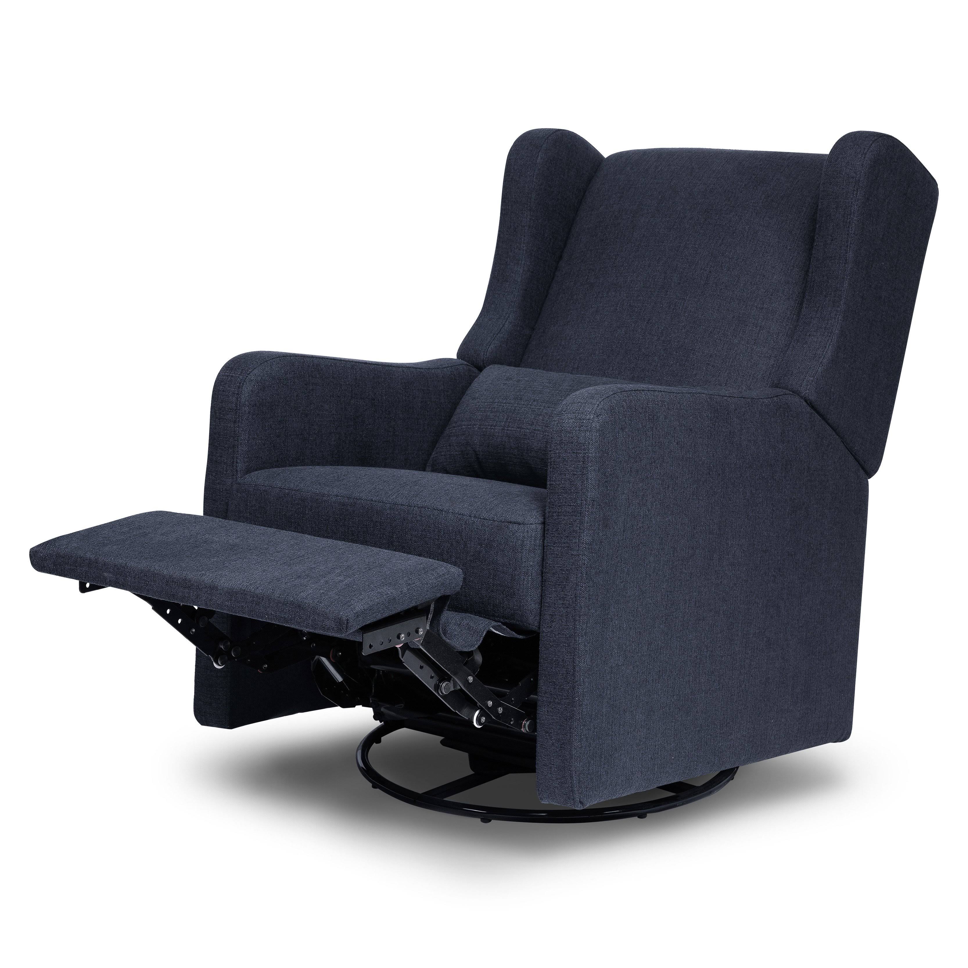 Carter&s by Davinci Arlo Recliner and Swivel Glider in Performance Cream Linen