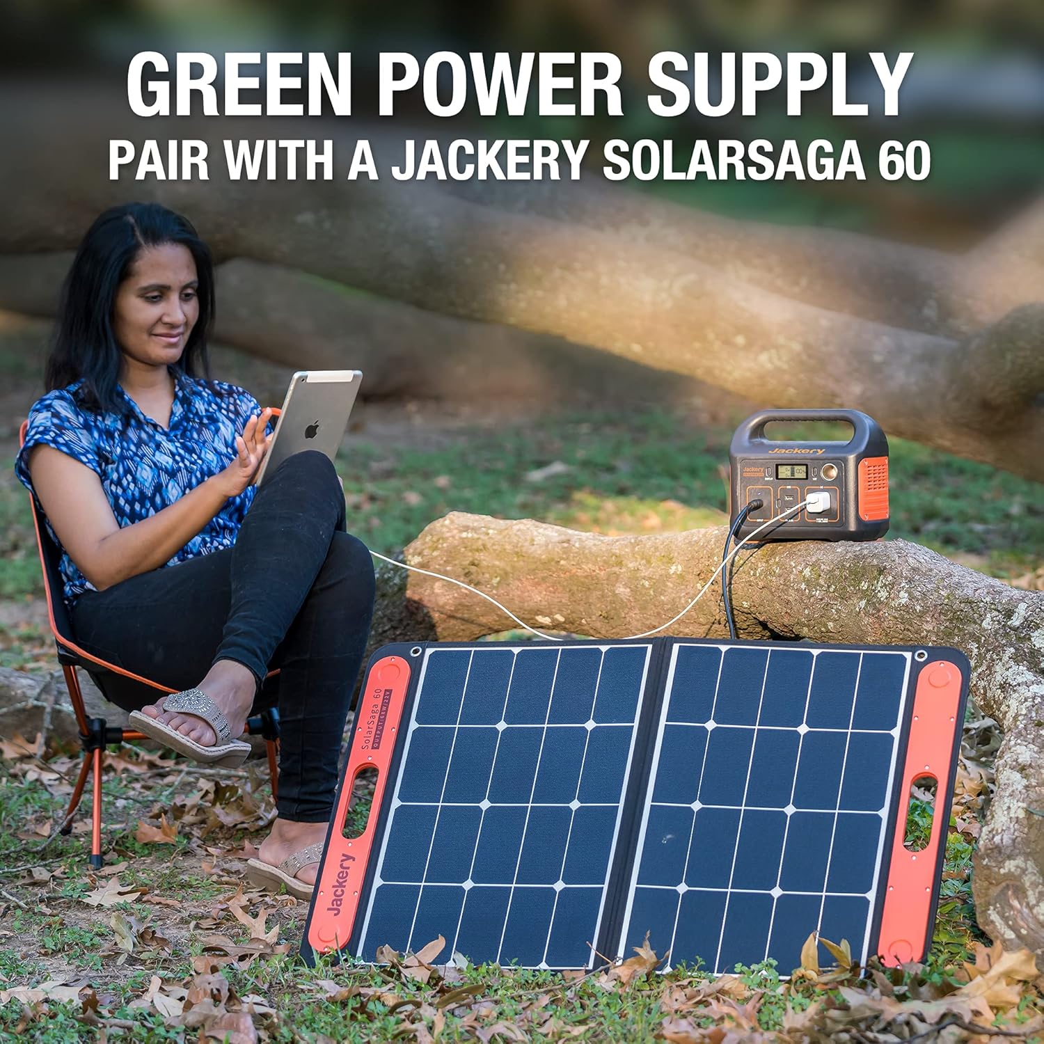Jackery Portable Power Station Explorer 240, 240Wh Backup Lithium Battery, 110V/200W Pure Sine Wave AC Outlet, Solar Generator (Solar Panel Not Included) for Outdoors Camping Travel Hunting Emergency