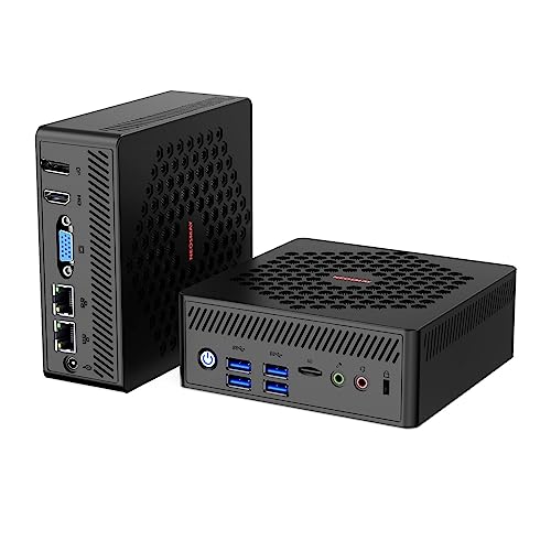 Fanless Mini PC Windows11 Pro 12th Intel Alder Lake-N100 Upto 3.4GHz,TDP 6W,Dual LAN Desktop Mini Computer 8/16GB DDR4 256/512GB NVMe SSD,4K Triple Display/BT 5.2/USB 3.0