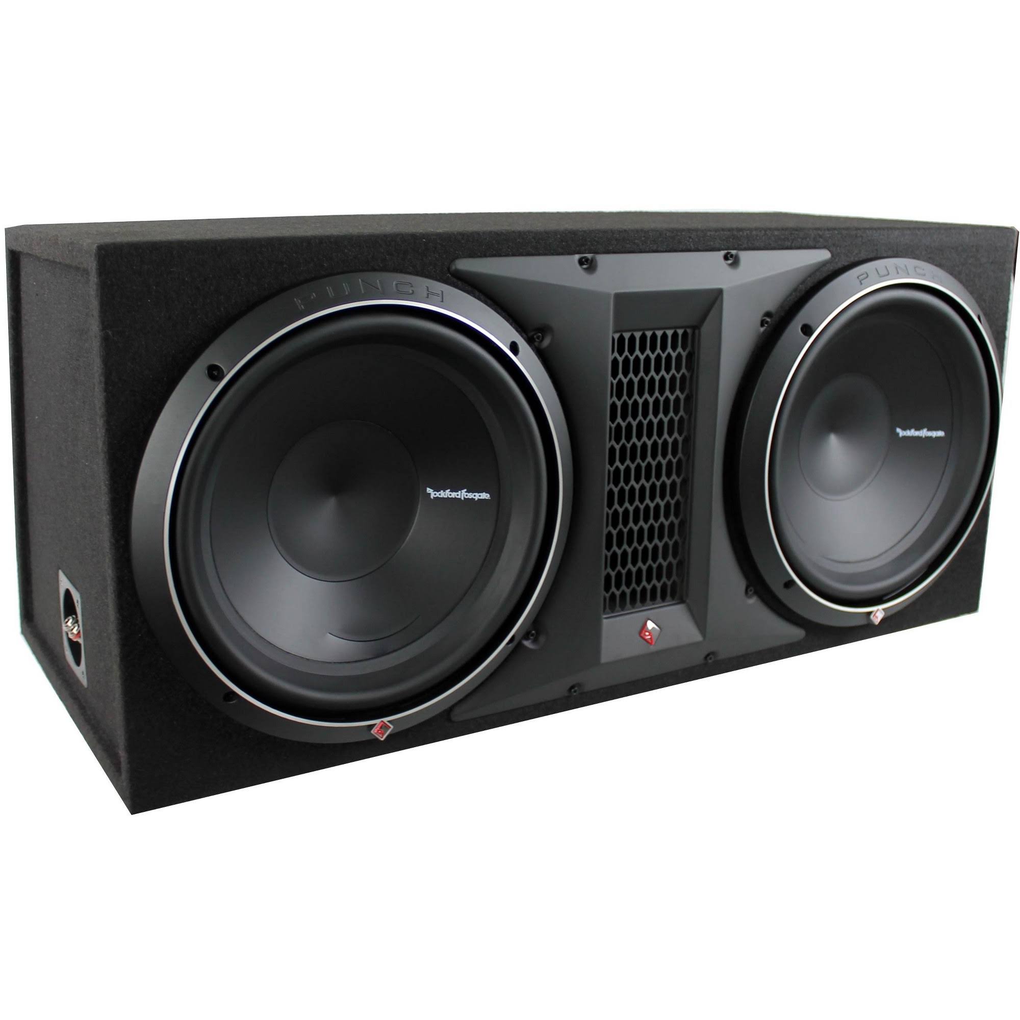 Rockford Fosgate P3-2X12 Dual 12x22 Loaded Subwoofer Enclosure