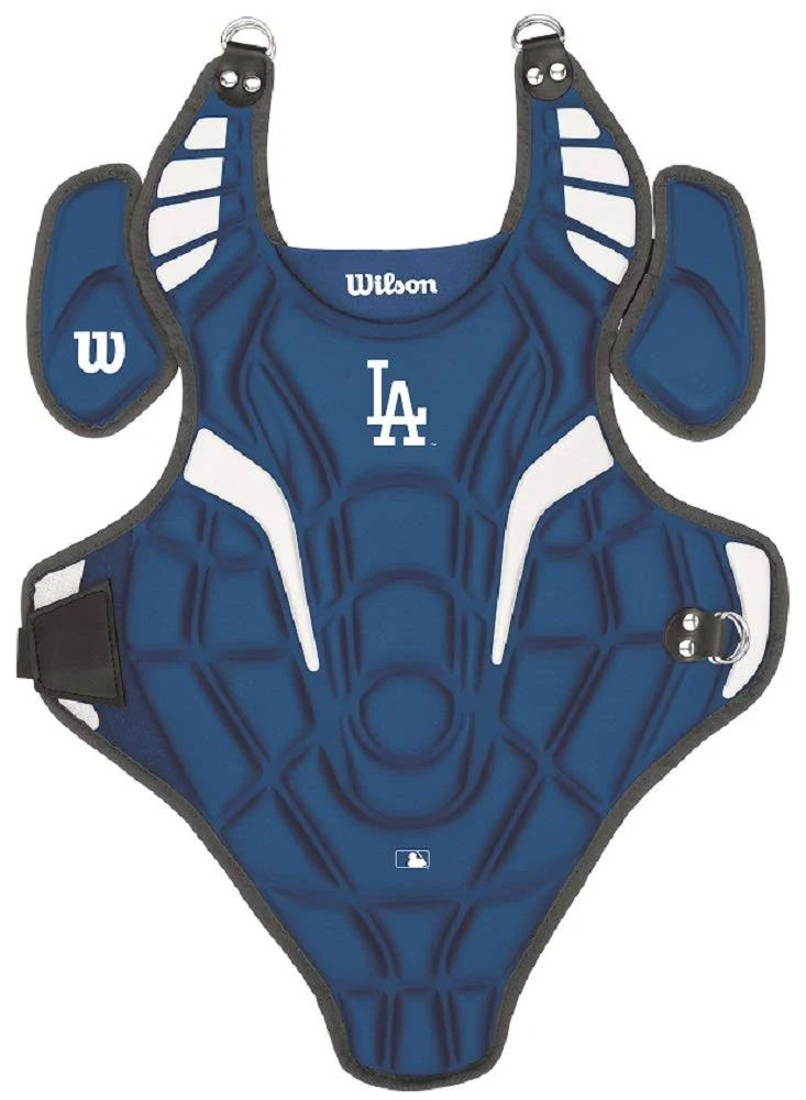 Wilson Wta368mlbladlx EZ Gear Youth Catchers Box Set L.A. Dodgers Ages 7-12, Boy&s, Size: Large, Other