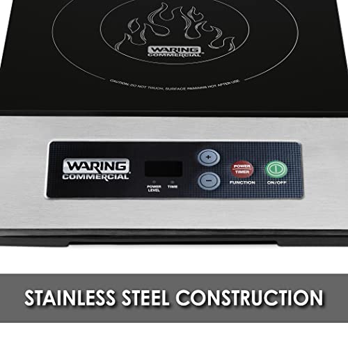Waring Commercial WIH800 double Induction Range, Silver
