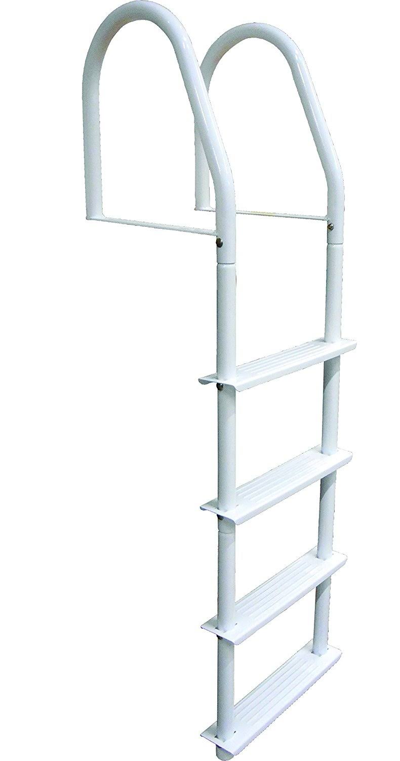 Dock Ladder 4 Step Flip Up - Dock Edge