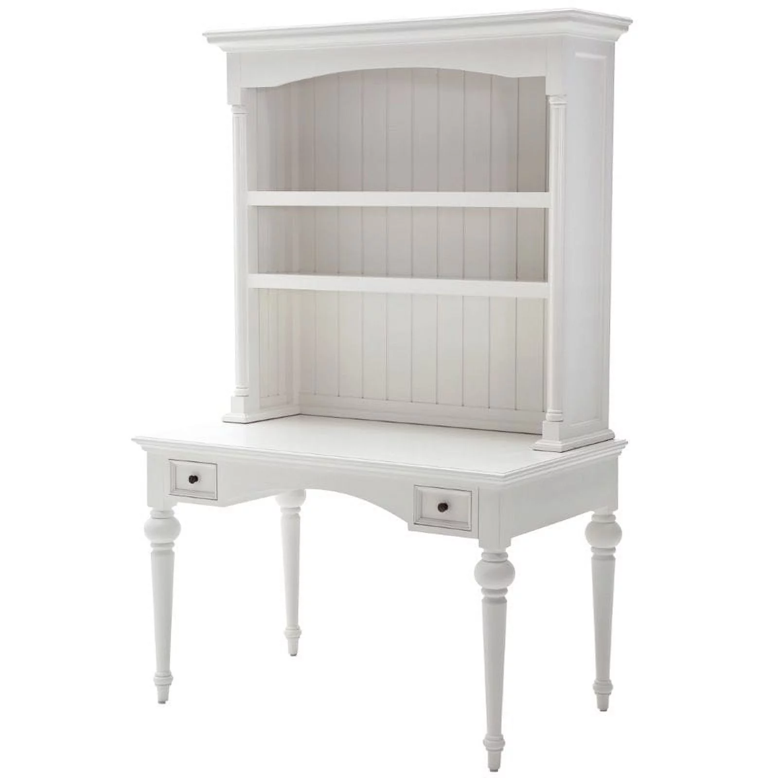 Beaumont Lane Secretary Desk in Pure White