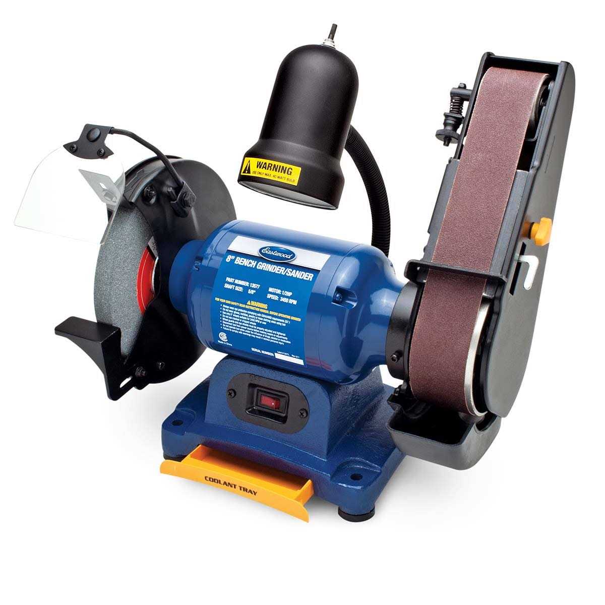 Eastwood 1/2hp 8in Combination Bench Grinder and Belt Sander - Shop Hardware Tools Online Store