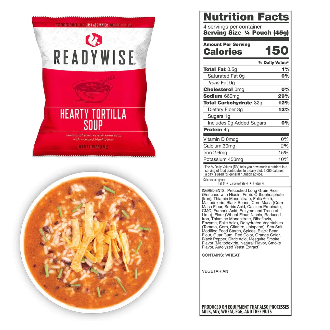 ReadyWise 100 Serving Emergency Food Supply Bucket