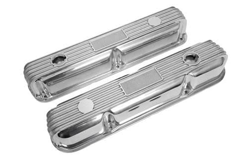 Mopar Small Block La 360, 318, 273 Summit Racing Die-Cast Aluminum Valve Covers - Polished, Tall, Cast Aluminum | Summit Racing