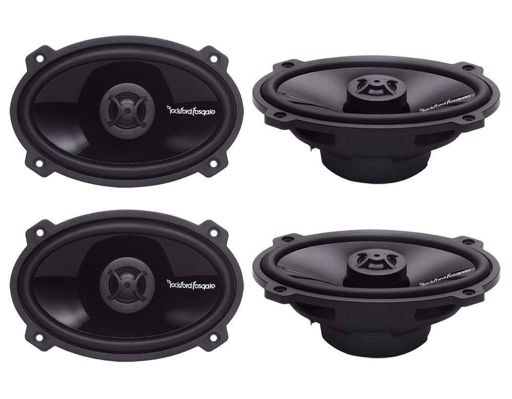 Rockford Fosgate P1462 4x6x22 280W 2-Way Full Range Punch Car Audio Speakers