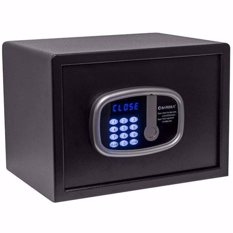 Barska Compact Hotel Safe - Best Safes for Home HS13398