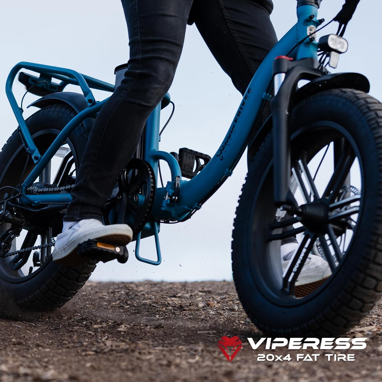 HEB VIPERESS 20x4.0 Fat Tire (Two Tires and Two Tubes) - E Bike Tires and Tubes