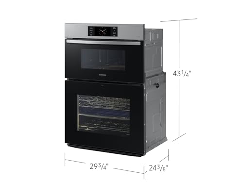 SAMSUNG Bespoke 30" Microwave Combination Wall Oven with Flex Duo™