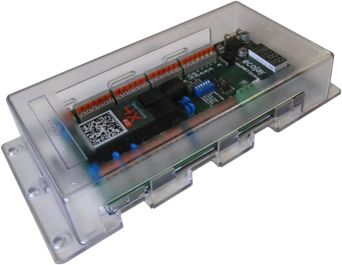 SmartZone-4X Control - 4 Zone Controller KIT w/ Temp Sensor - Universal Replacement for Honeywell zoning Panel truezone hz432 & More