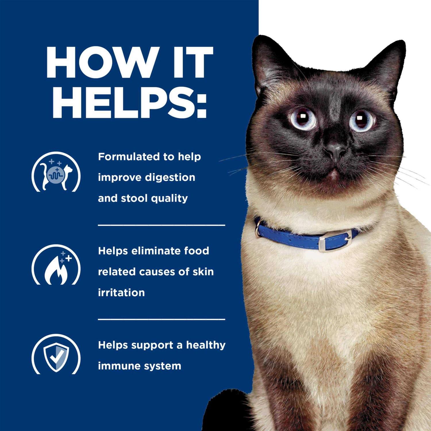 Hill's Prescription Diet z/d Skin/Food Sensitivities Original Canned Cat Food - Pet Supplies online store
