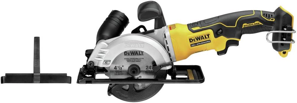 Dewalt DCS571B-DCB240-BNDL ATOMIC 20V MAX Brushless 4-1/2 in. Circular Saw and 4 Ah Compact Lithium-Ion Battery
