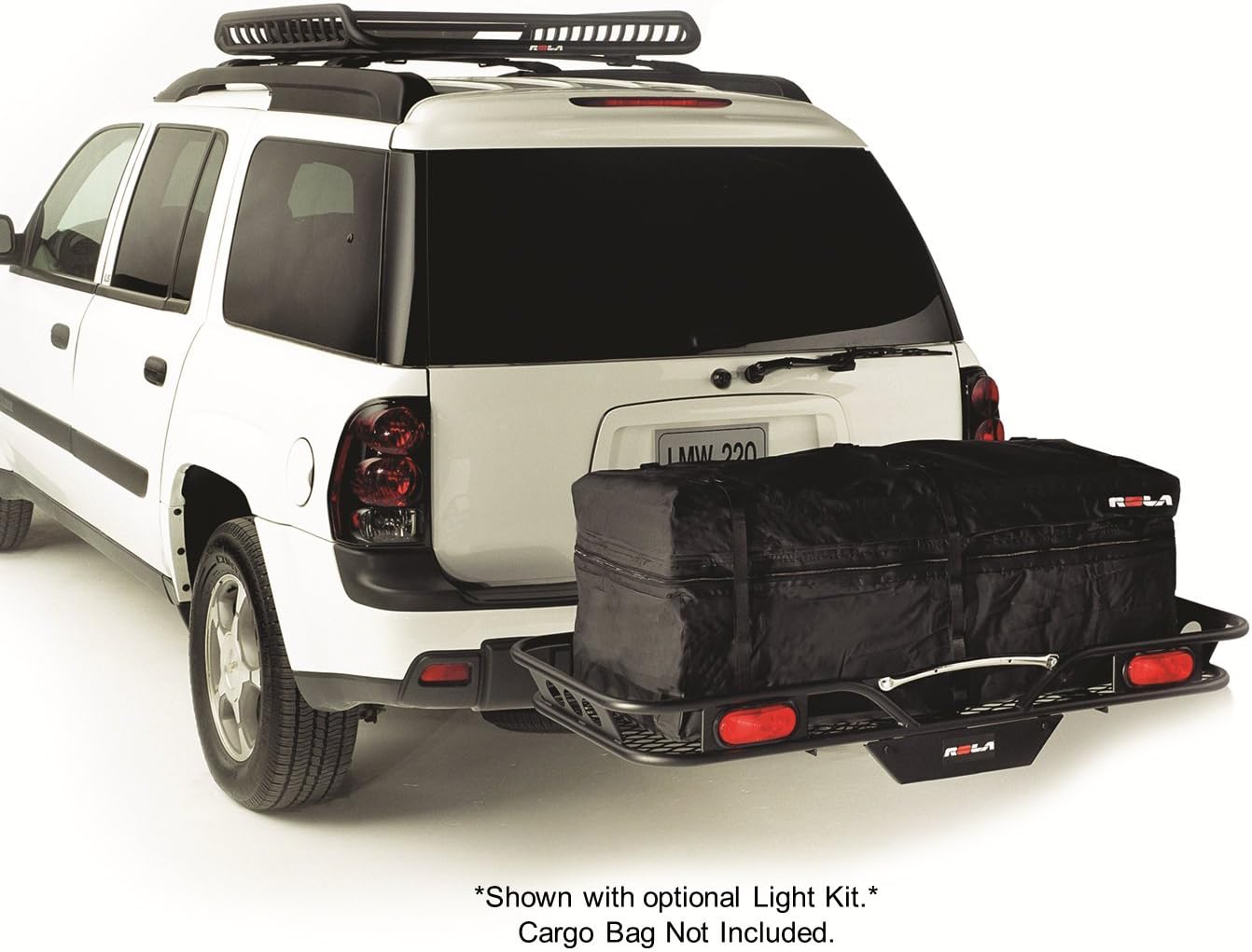 ROLA 59502 Vortex Steel Cargo Carrier, Hitch-Mount, High-Capacity Basket (2-Inch Receivers)