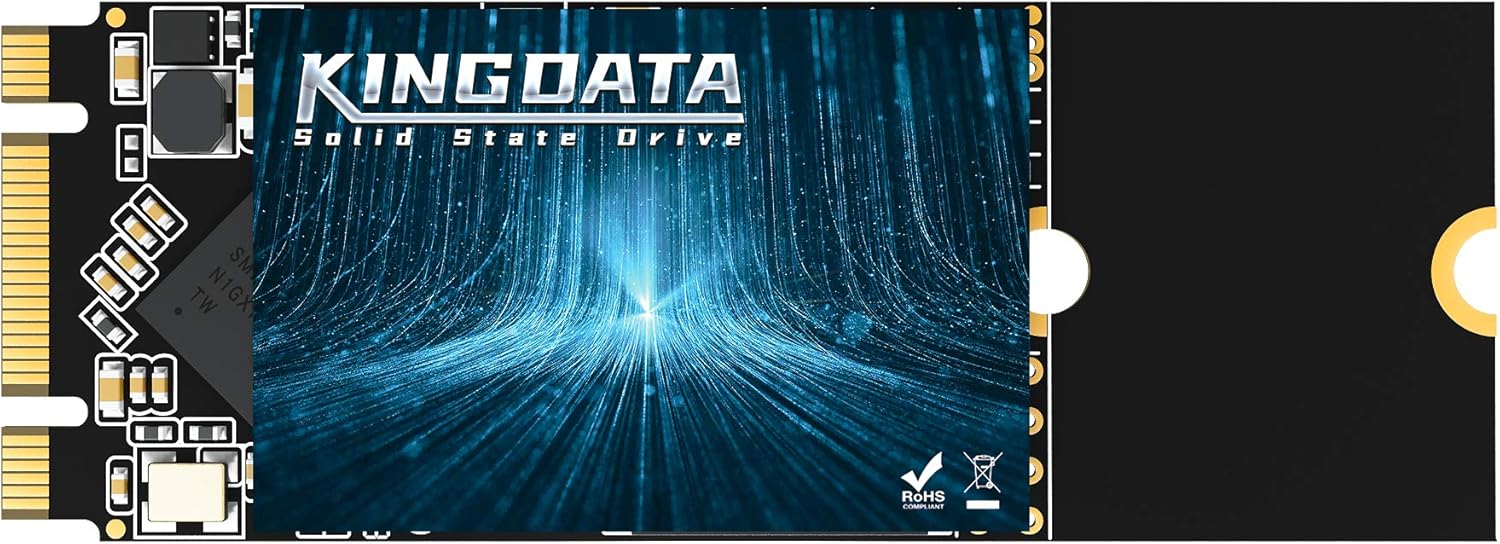 Kingdata SSD M.2 2280 1TB Ngff Internal Solid State Drive High-Performance Hard Drive for Desktop Laptop SATA III 6Gb/s (1TGB, M.2 2280)