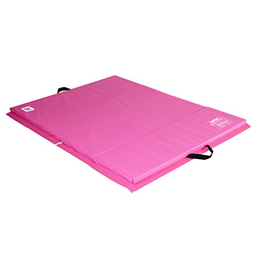 We Sell Mats - 4 ft x 6 ft x 2 - Personal Fitness & Exercise Mat for Home Workout - Lightweight and Folds for Carrying – All Purpose Gym Mat – Thick Mat for Yoga, Pilates, Stretches, Floor Exercises