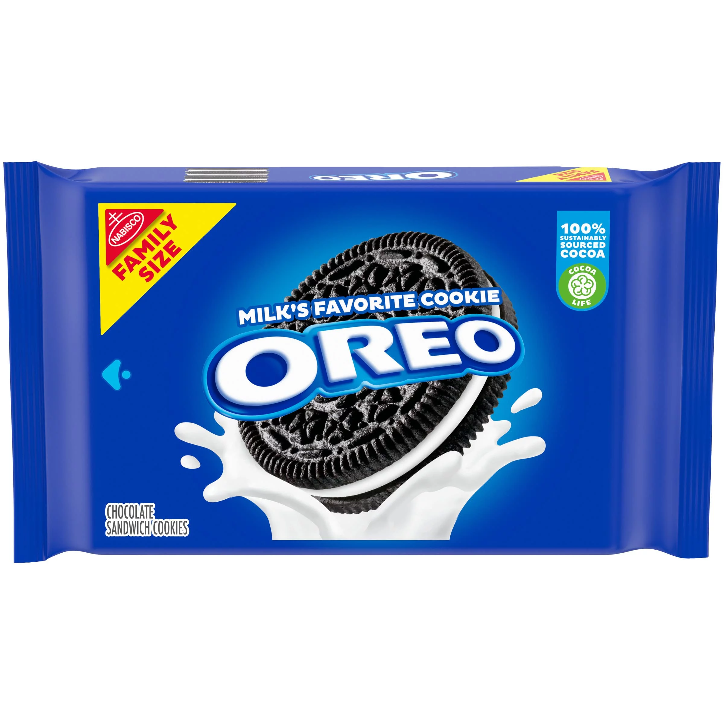 OREO Chocolate Sandwich Cookies, Family Size, (Pack of 18)