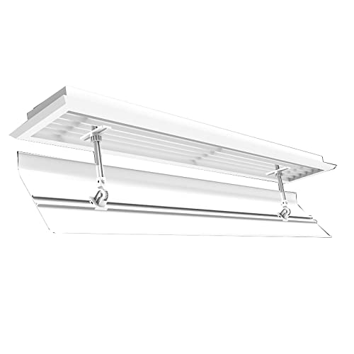 Air Conditioner Deflector Ceiling Central Air Conditioning Angle Adjustable Air Deflector, for Various Shapes of Air Outlets, for Commercial Office Public Area Home, Easy Installation