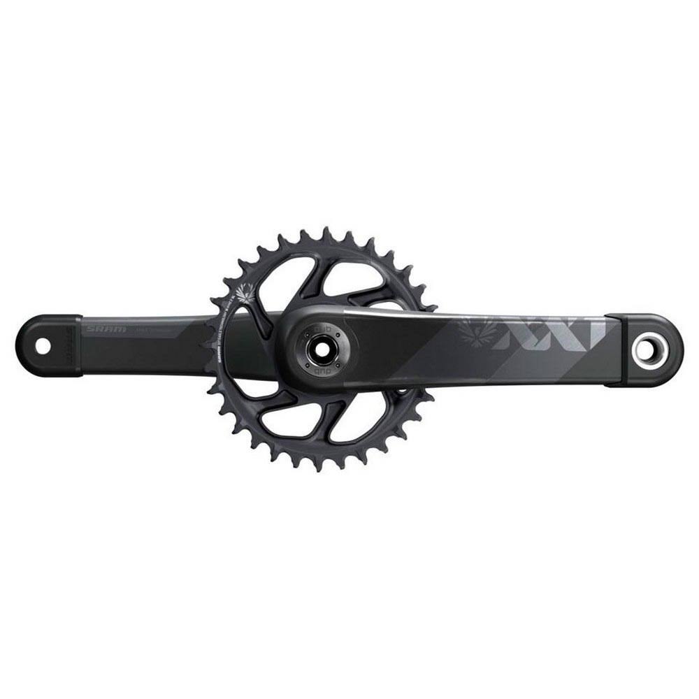 SRAM XX1 Eagle Crankset - 175mm 12-Speed 34T Direct Mount Cannondale AI Dub Spindle Interface Gray