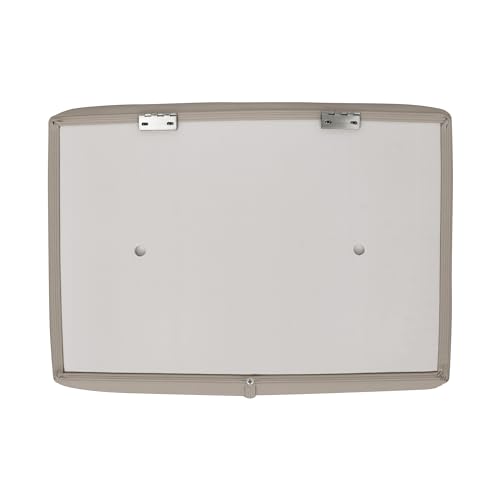 Wise BM1152-1066 Premier Series Pontoon Flip-Flop Seat Cushion Set, Stone/Mocha Java/Khaki