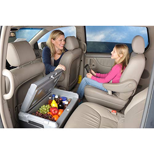 Coleman 40qt Thermoelectric Cooler & Warmer, Hot/Cold Cooler Keeps Contents up to 40°F Cooler or 140°F Hotter Than Surrounding Temperature, No Ice Required, Plugs into Outlets for Vehicles & Truckers