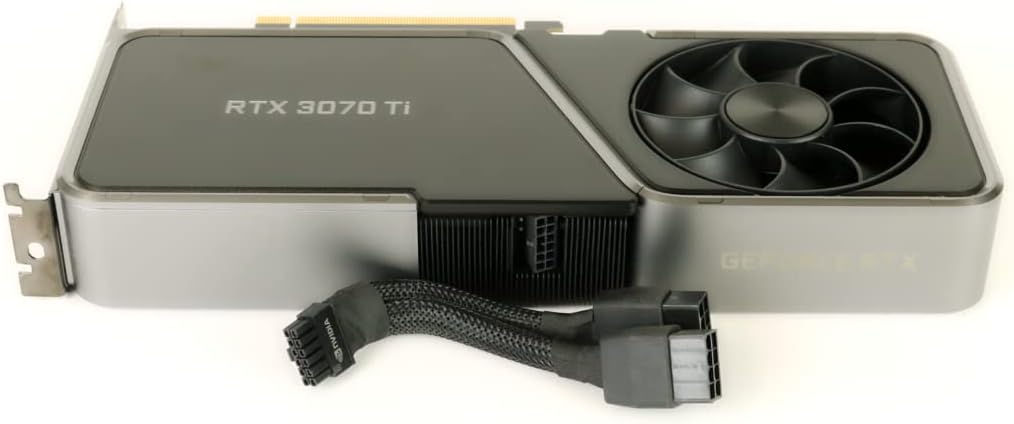NVIDIA - GeForce RTX 3070 Ti 8GB GDDR6X PCI Express 4.0 Graphics Card - Dark Platinum and Black (Renewed)