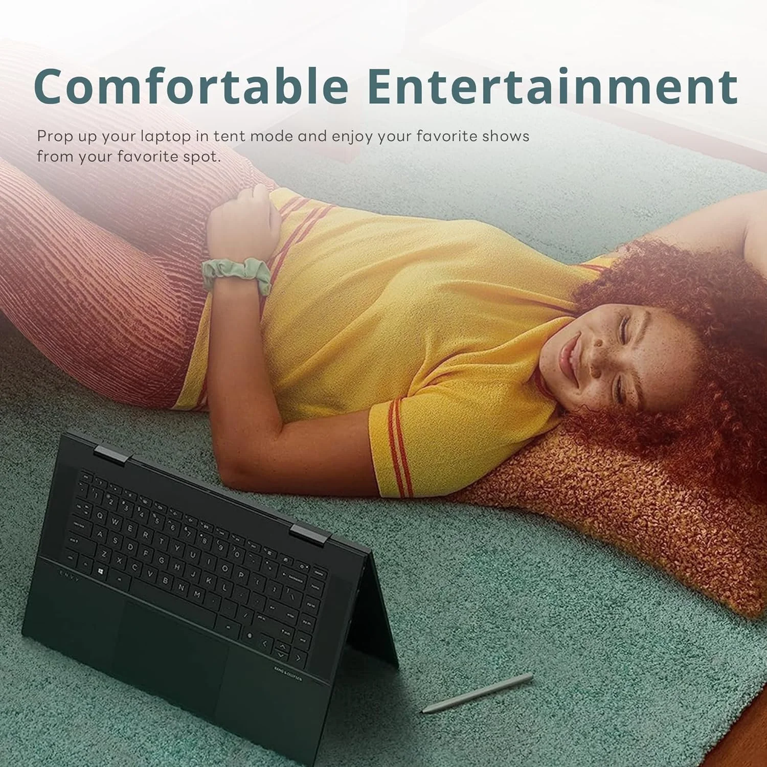 Restored HP Envy x360 2-in-1 15.6" Touchscreen Laptop, AMD Ryzen 7 5825U, 32GB RAM, 2TB PCIe SSD, AMD Radeon Graphics, True Vision 5MP IR Camera, Backlit Keyboard, Win 11, Black, 32GB USB Card (Renewed) (Refurbished)