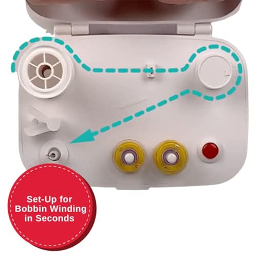SINGER Heavy Duty 6620C Computerized Sewing Machine with Accessories | 215 Stitches, LCD Screen, Built-In Needle Threader | Easy Setup, Durable Metal Frame, Ideal for Clothes & Home Projects