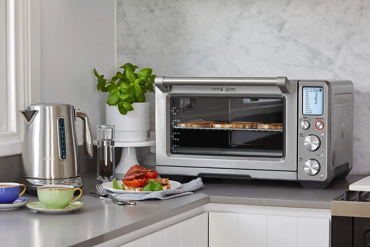 Breville Smart Oven Pro Toaster Oven  Brushed Stainless Steel  BOV845BSS