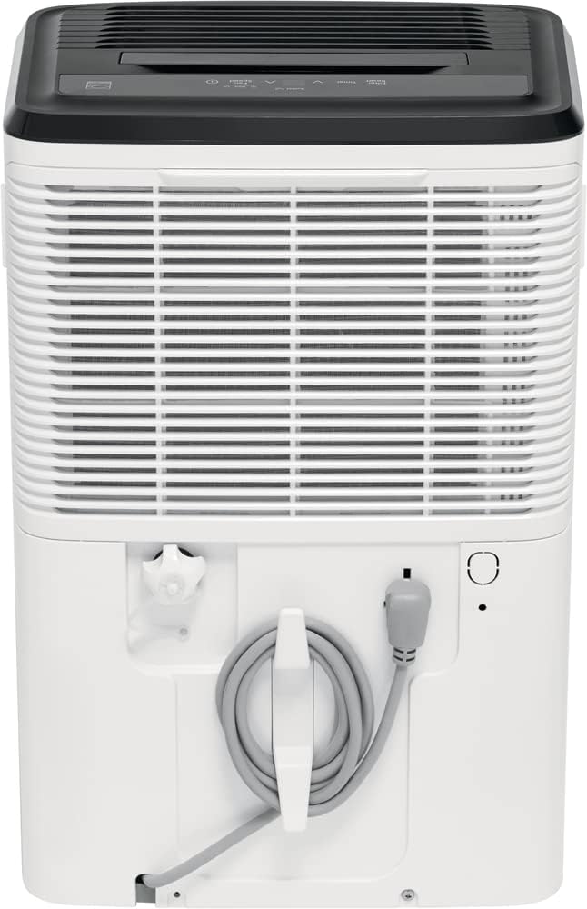 Frigidaire Dehumidifier, High Humidity 50 Pint Capacity, in White