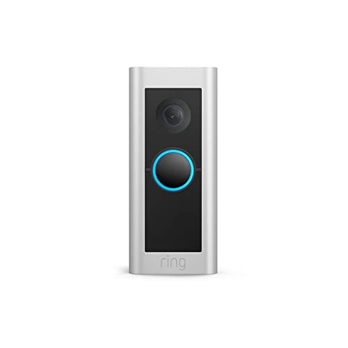 Ring Wired Doorbell Plus - Upgraded, with added security features and a sleek design (existing doorbell wiring required)