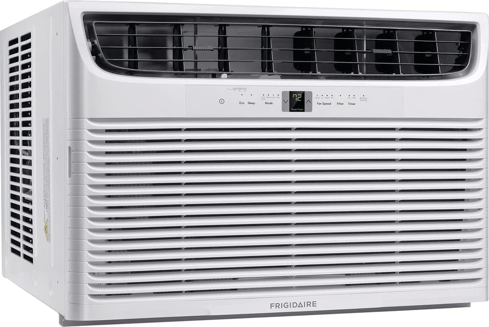 Frigidaire Window-Mounted Slider Casement Air Conditioner, 8,000 BTU, in White