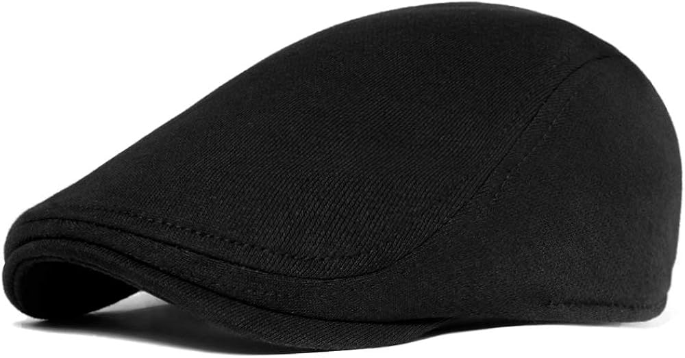 PORSYOND Men Flat Cap Newsboy Hat Beret Cabbie Ivy Cap Gatsby Newsboy Hat Herringbone Driving Cap
