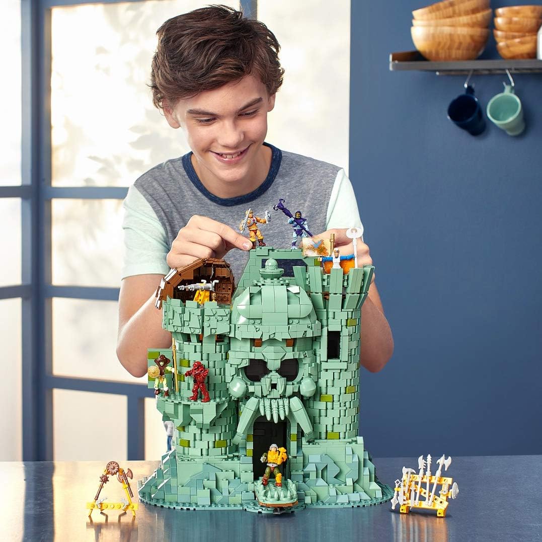 ​MEGA Masters of the Universe Castle Grayskull MOTU Construction Set, Building Toys for Boys [Amazon Exclusive]