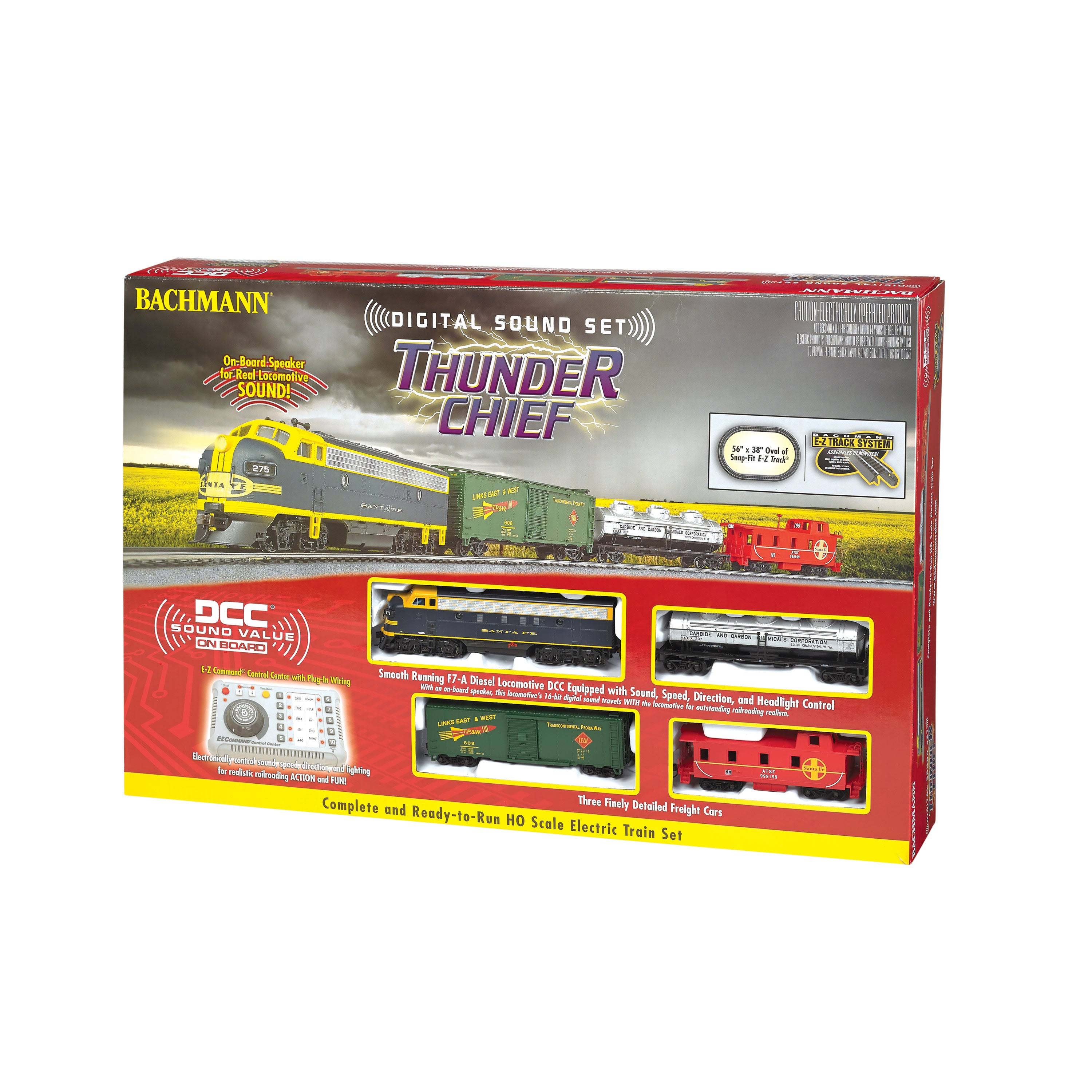 Bachmann Trains Thunder Chief HO Scale Electric Train Set