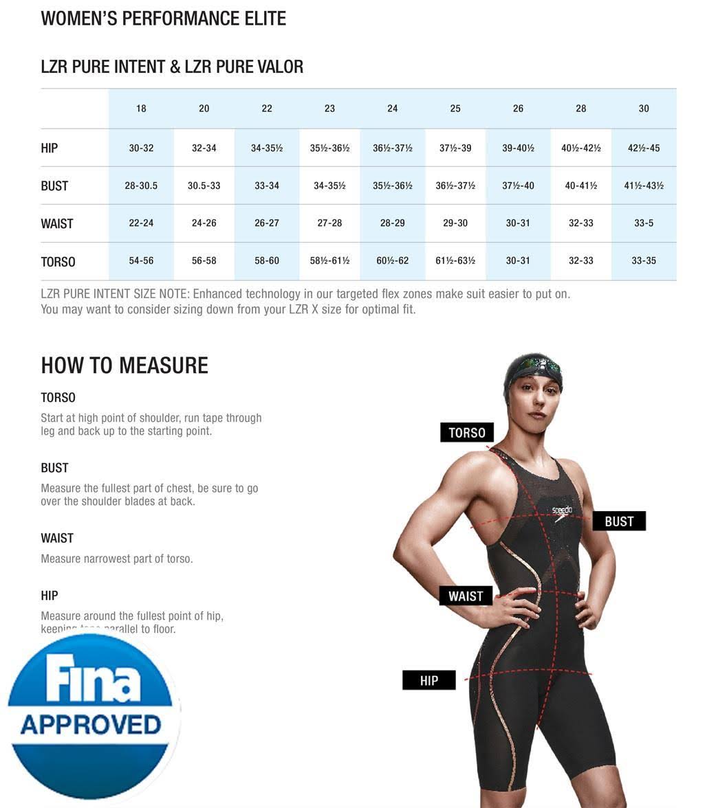Speedo Female Fastskin LZR Pure Intent Closed Back Kneeskin, New Purple, Size 26
