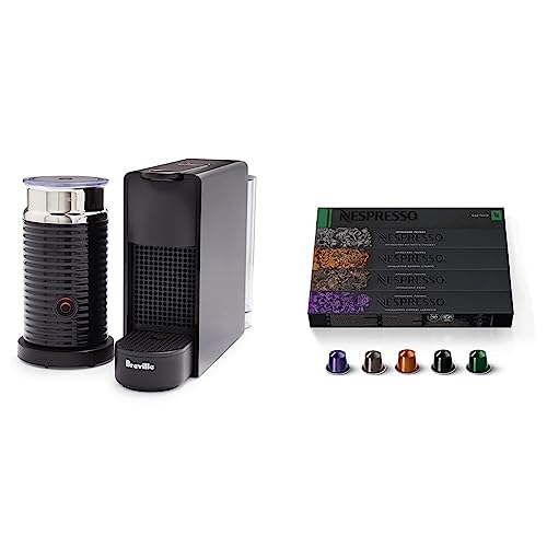 Breville Nespresso Essenza Mini Black Bundle