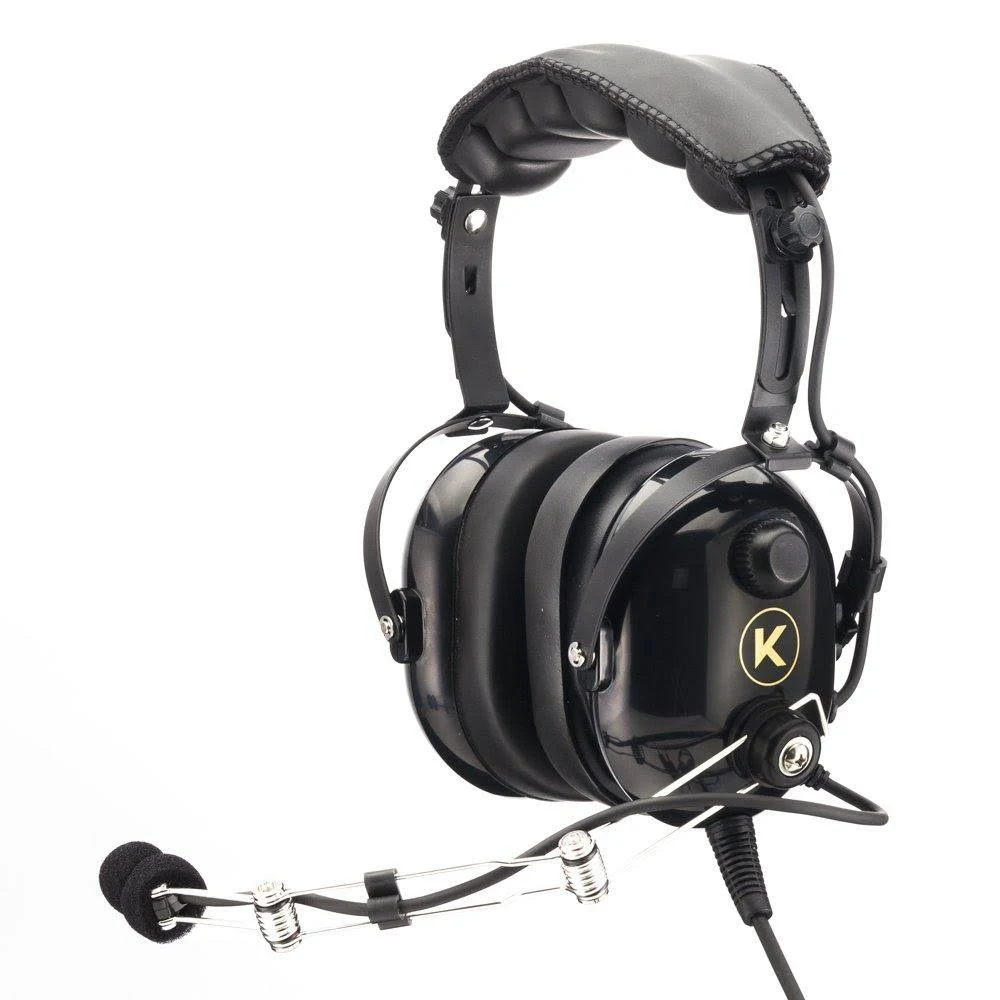 Kore Aviation P1 Series PNR Pilot Aviation Headset - Black