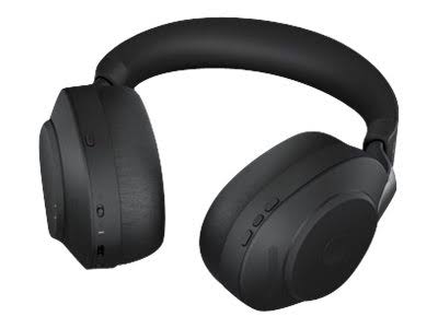 Jabra Evolve2 85 UC Stereo - Headset - full size - Bluetooth - wireless, wired - active noise canceling - 3.5 mm jack - noise is