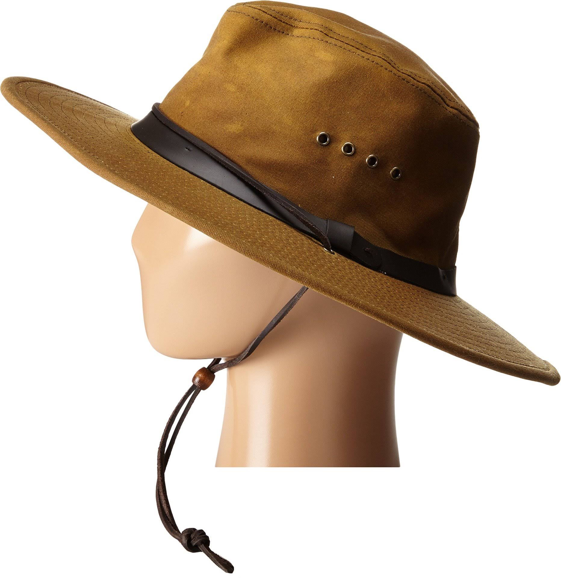 Filson Tin Cloth Bush Hat - Dark Tan