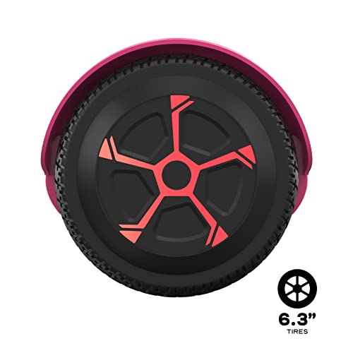 Voyager Hoverboard Self Balancing Electric Scooter with LED Light Up Wheels and Headlights, IPX4 Water-Resistant, 300 Watt Brushless Motor