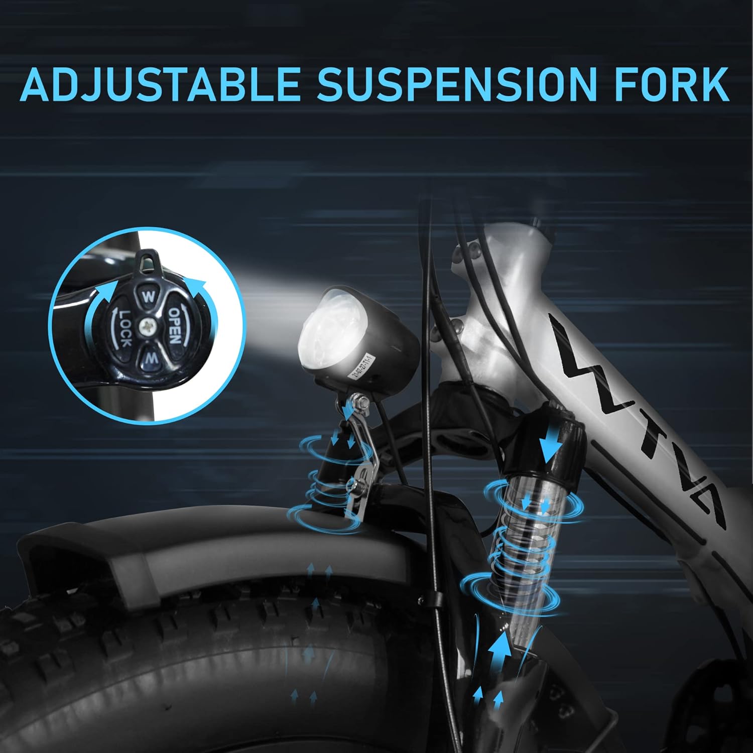 Electric Bike 750W 28MPH Fat Tire Folding Ebike 20" Adult Electric Bicycles, 48V 13AH Foldable E-Bike with Lockable Suspension, Shimano 7-Speed, Mountain Beach Cruiser Ebikes