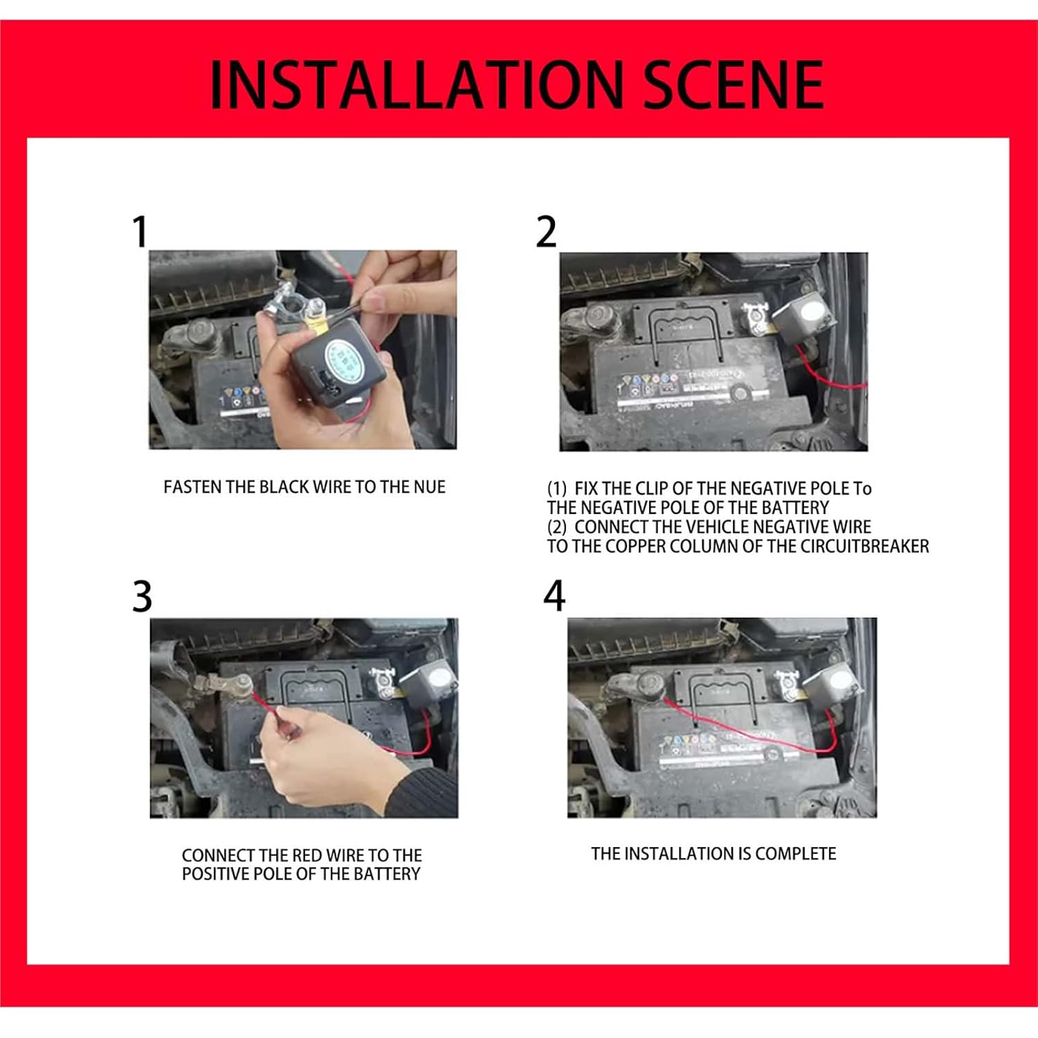Remote Battery Disconnect Switch,Upgraded Kill Switch for Car Truck,Anti-Theft,Prevent Battery Drain,Dual Remote Control 12V 250A